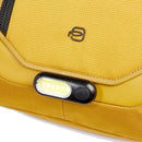 Zaino PIQUADRO Con Porta Pc 14" in Tessuto Giallo Linea Lyss - CA6927S143BM