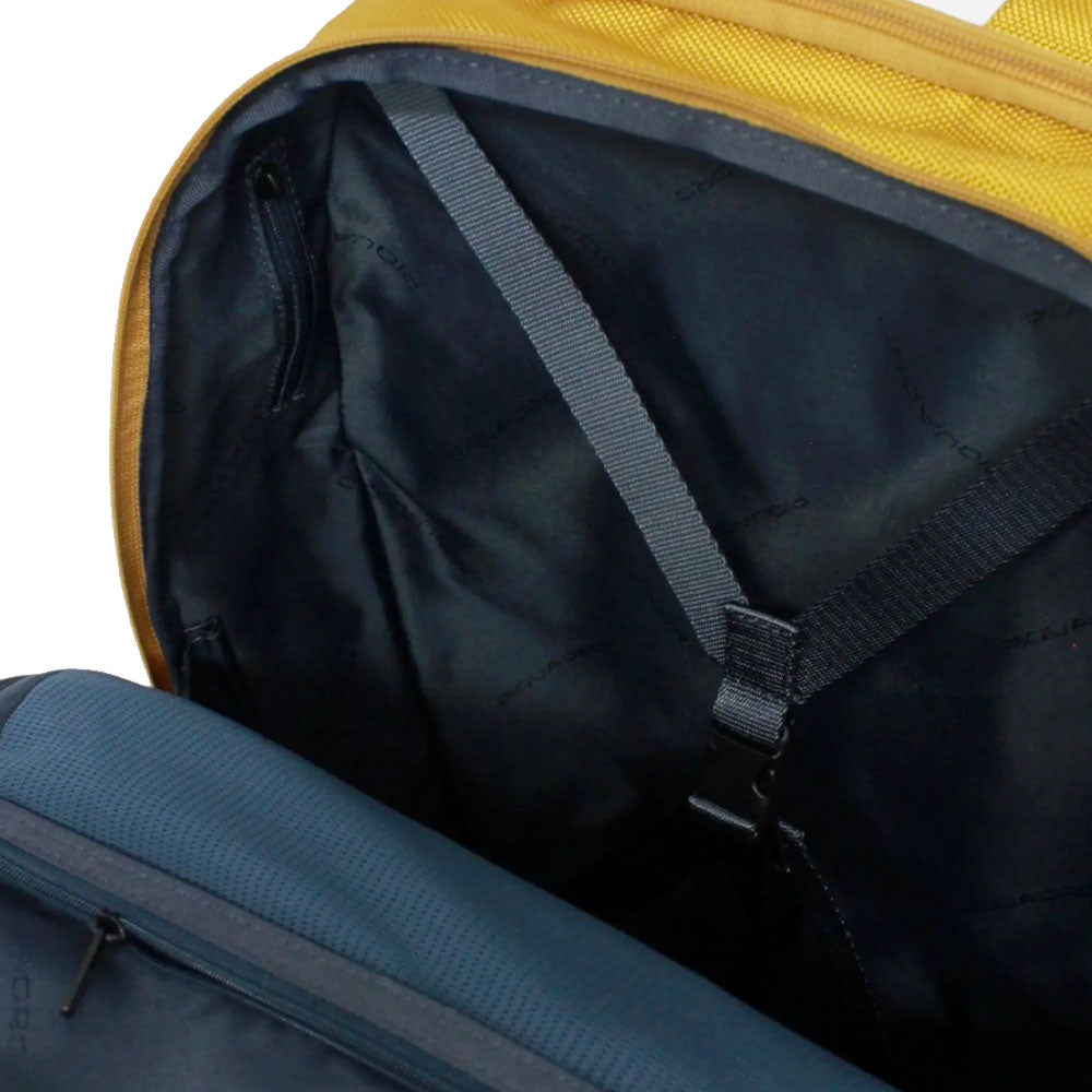 Zaino PIQUADRO Con Porta Pc 15,6" in Tessuto Giallo Linea Lyss - CA6928S143BM