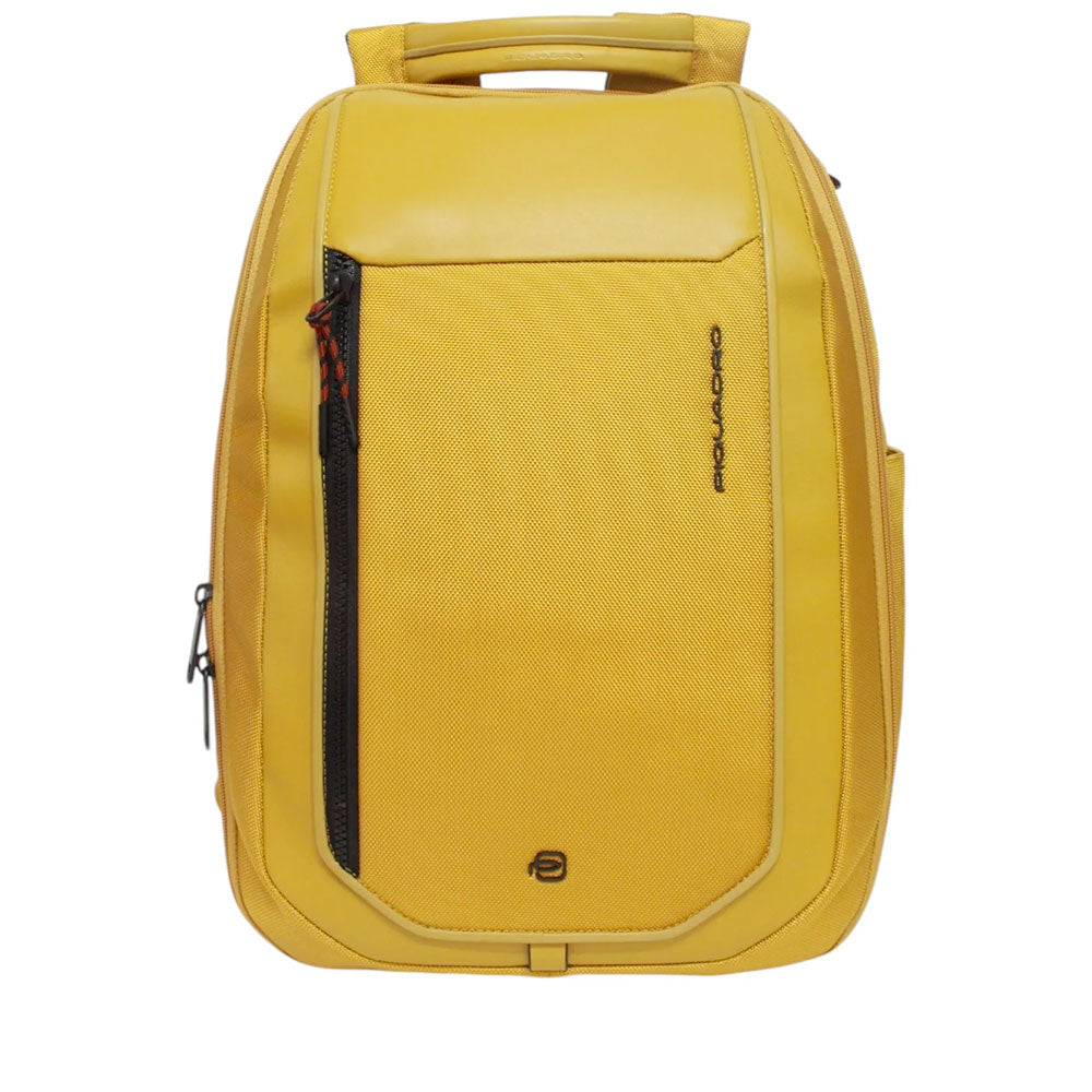 Zaino PIQUADRO Con Porta Pc 15,6" in Tessuto Giallo Linea Lyss - CA6928S143BM