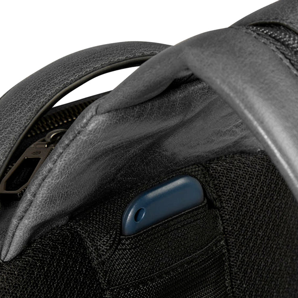 Monospalla Porta iPad mini PIQUADRO linea Solm in Pelle Nera - CA7028S141