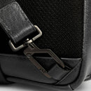 Monospalla Porta iPad mini PIQUADRO linea Solm in Pelle Nera - CA7028S141