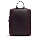 Zaino Donna PIQUADRO Porta PC 15,6" in Pelle e Tessuto Bordeaux Scuro Linea Circle - CA7042W92T