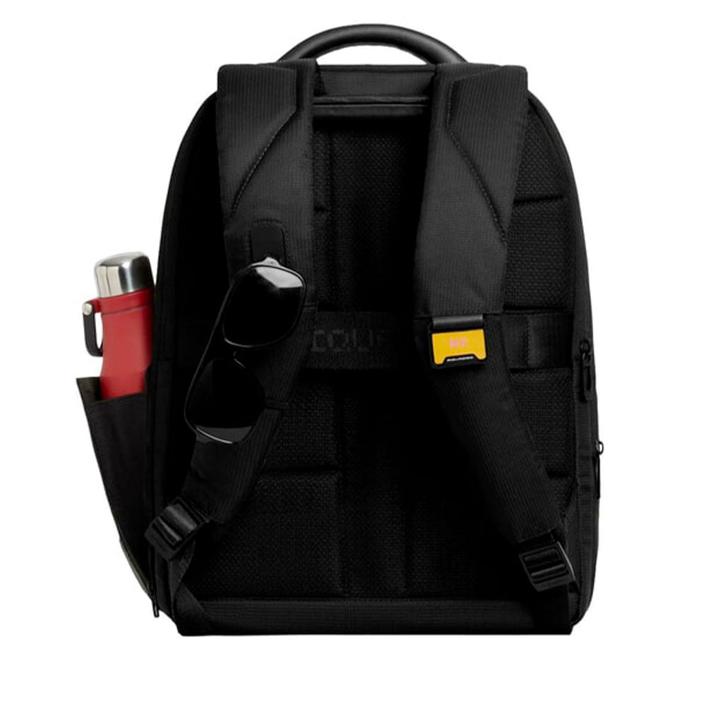 Zaino Uomo PIQUADRO in Tessuto e Pelle Colore Nero Linea Sync con Porta Computer 15,6" - CA7189W145