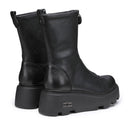 CULT New Rock 3554 Damenstiefel aus schwarzem Leder