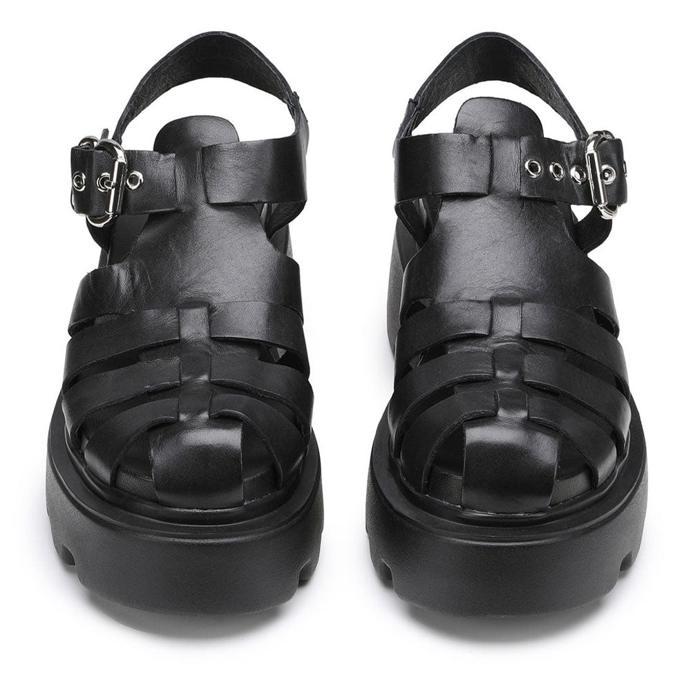 Sandali CULT New Rock 3657 in Pelle Black