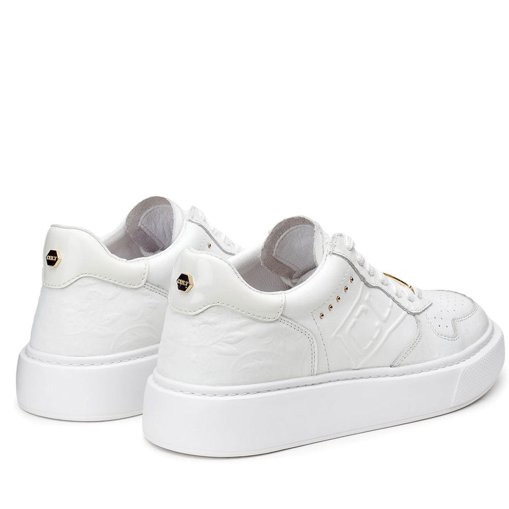 Sneakers Donna CULT Maiden 3967 in Pelle Bianca