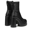 Scarpe Donna CULT Bjork 4103 Mid Stivaletti con Tacco in Pelle Nera