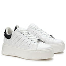 Sneakers Donna CULT Perry 4236 in Pelle Colore White - Black