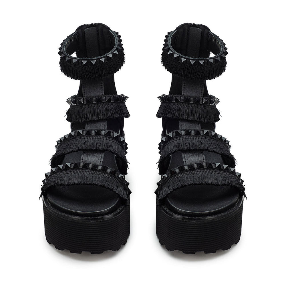 Sandali Donna CULT Nancy 4261 in Pelle Nera – Cuoieriashop