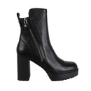 Scarpe Donna CULT Jagger 4334 Stivaletti con Tacco in Pelle Nera