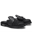 Damenschuhe CULT Sabbath 4427 
Gewebter Ledersabot Farbe Schwarz