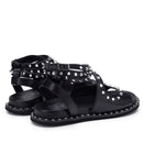 Sandali Donna CULT Roshelle 4494 in Pelle Colore Nero con Borchie