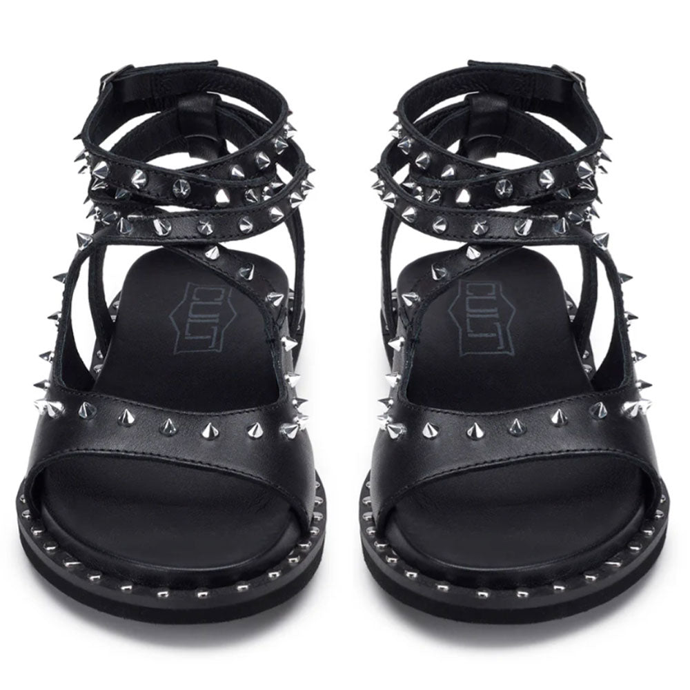 Sandali Donna CULT Roshelle 4494 in Pelle Colore Nero con Borchie