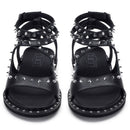 Sandali Donna CULT Roshelle 4494 in Pelle Colore Nero con Borchie