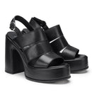 Sandali con Tacco CULT Bjork 4508 in Pelle Nera