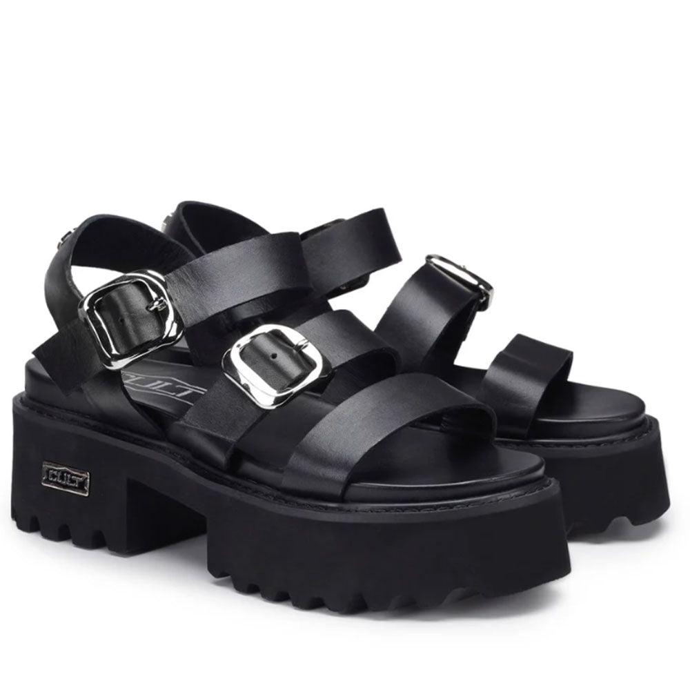 Sandali Donna CULT Cher 4536 in Pelle Nera