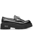 CULT Slash 4579 Damenschuhe Schwarz Leder Mokassin