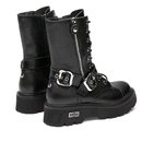 CULT Slash 4585 Schwarze Lederstiefeletten für Damen