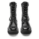 CULT Slash 4585 Schwarze Lederstiefeletten für Damen