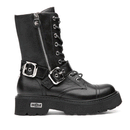 CULT Slash 4585 Schwarze Lederstiefeletten für Damen