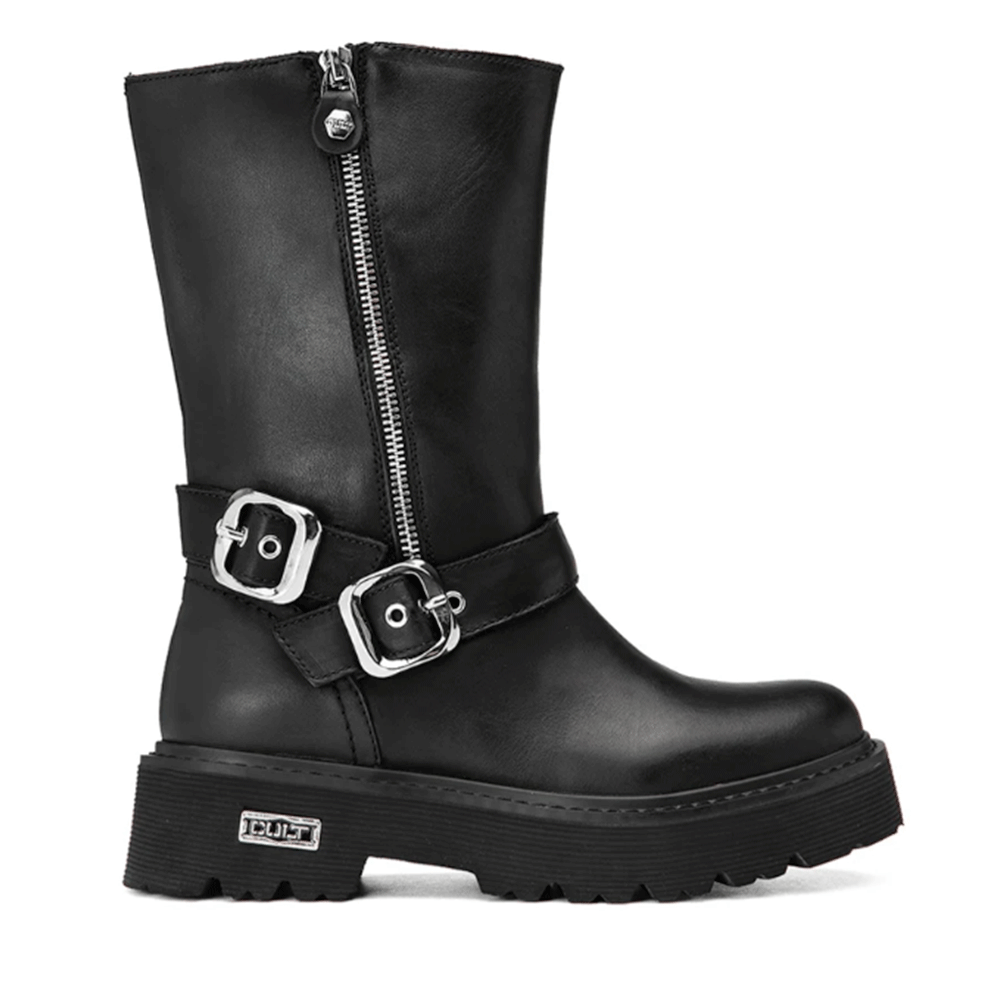 Scarpe Donna CULT Slash 4587 Stivali in Pelle Nera