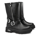 Scarpe Donna CULT Slash 4587 Stivali in Pelle Nera