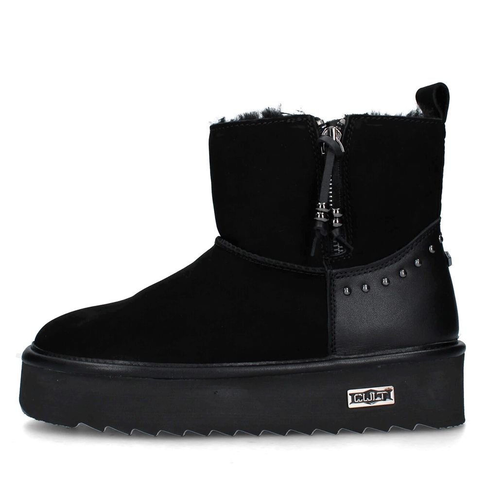 Stivaletti Donna Imbottiti CULT Linea Idol 4629 in Nabuk Nero