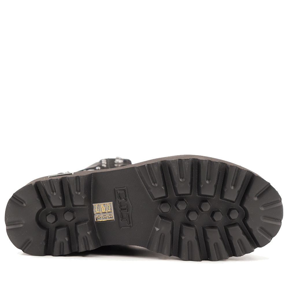 Scarpe Donna CULT Rocky 4641 Anfibi in Nabuk Colore Nero