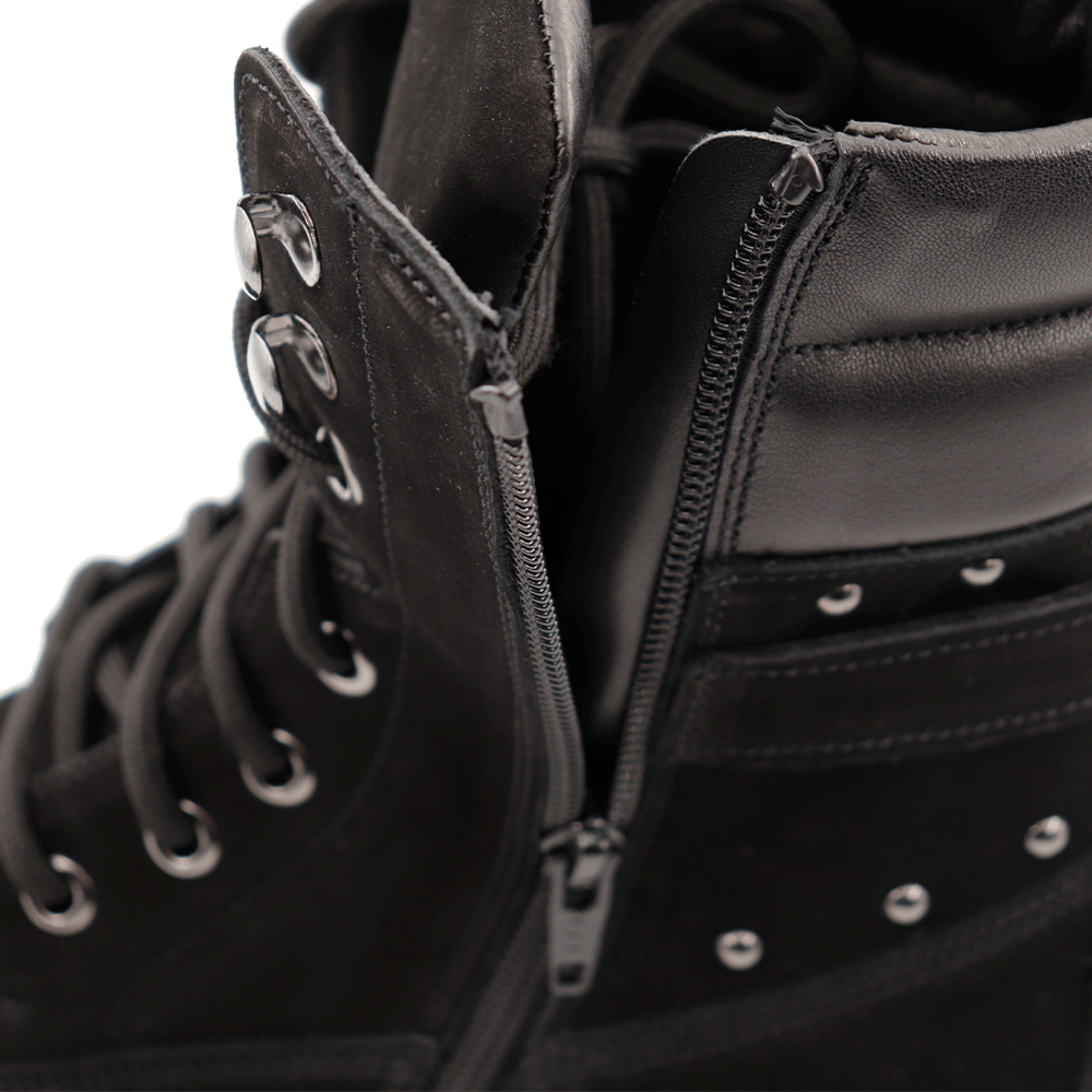 Scarpe Donna CULT Rocky 4641 Anfibi in Nabuk Colore Nero