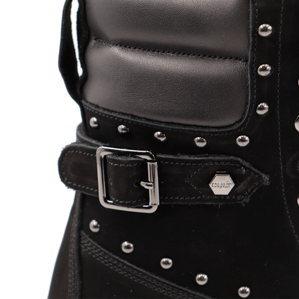 Scarpe Donna CULT Rocky 4641 Anfibi in Nabuk Colore Nero