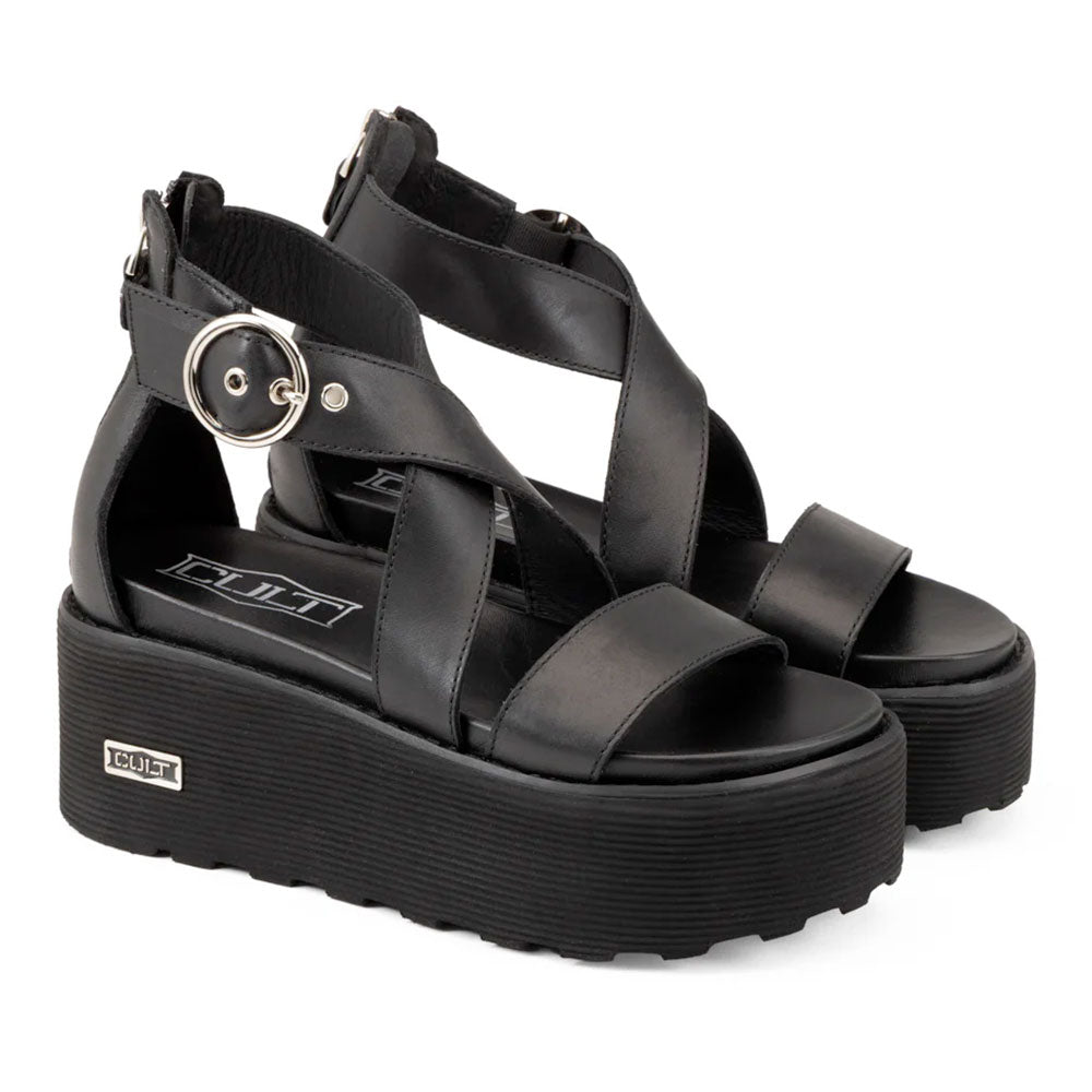 Sandali Donna CULT Nancy 4747 in Pelle Nera
