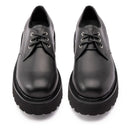 Scarpe Donna CULT Stringate Linea Slash 4819 in Pelle Nera