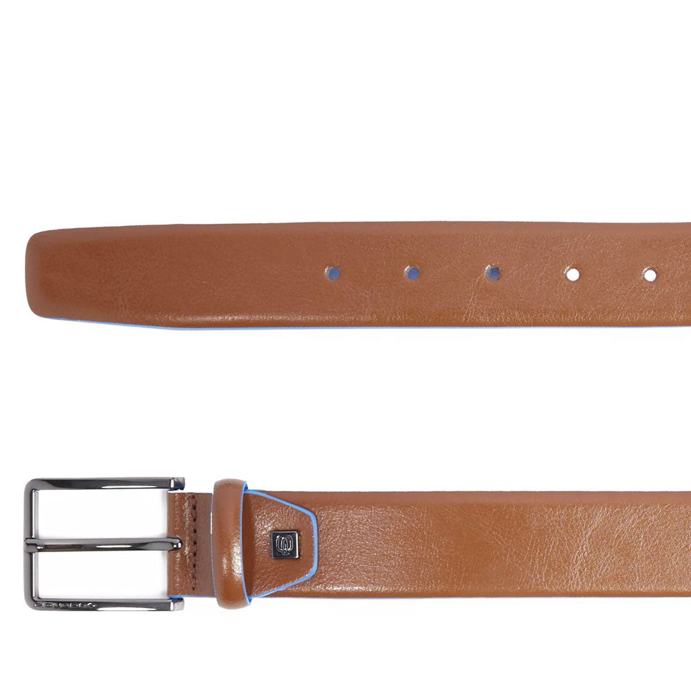 Cintura Uomo PIQUADRO in Pelle Marrone Linea Blue Square - CU5258B2