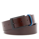 Cintura Uomo PIQUADRO in Pelle Mogano Linea Blue Square - CU6183B2V