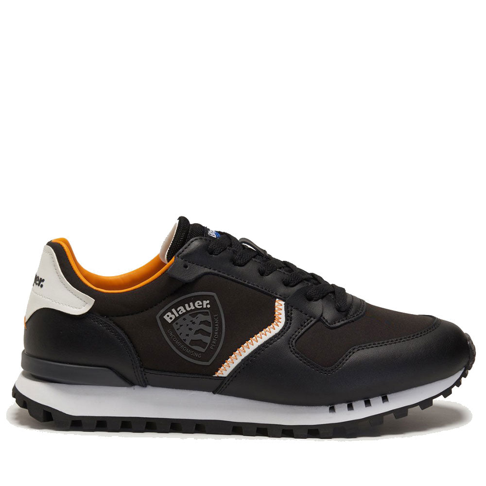 Scarpe Uomo BLAUER Sneakers Dixon 02 Colore Black - Orange