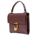 Borsa Donna a Mano con Tracolla COCCINELLE in Pelle Linea Arlettis Mini colore Berry