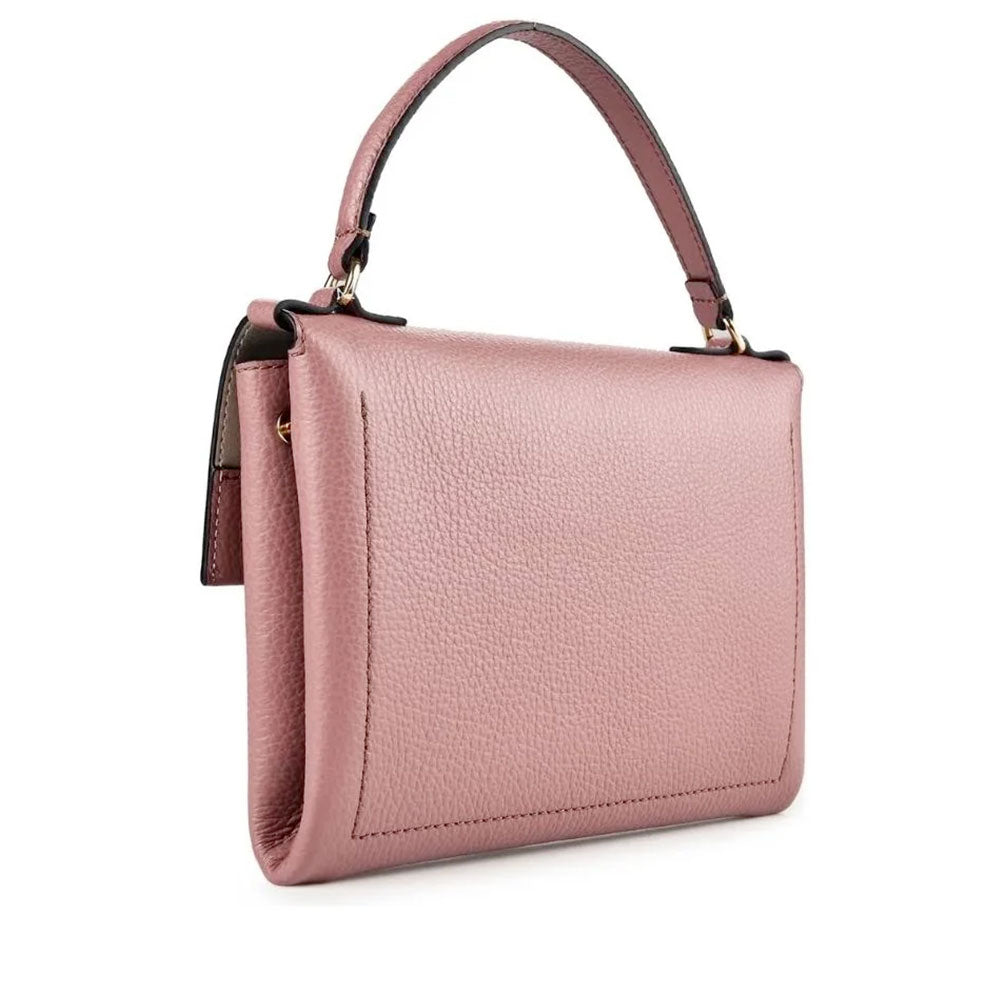 Borsa Donna a Mano con Tracolla COCCINELLE in Pelle Linea Arlettis Mini colore Winter Rose