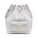 Borsa Donna a Tracolla COCCINELLE in Pelle linea Beat Generation Large Colore Snow