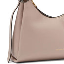 COCCINELLE Damen Umhängetasche aus Leder Boheme Small Linie Rosette Farbe - Warm Taupe