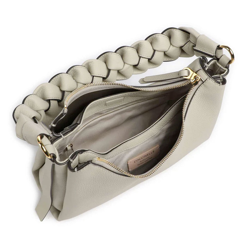 Coccinelle Boheme Small Schultertasche Damen Eucalipto - Fango