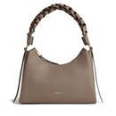 Borsa Donna a Spalla COCCINELLE in Pelle linea Boheme Small colore Warm Taupe - Rosette