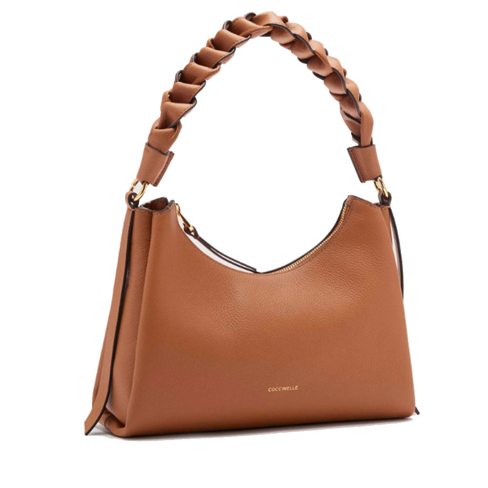 Borsa Donna a Spalla COCCINELLE in Pelle linea Boheme Small colore Cuir - Noir
