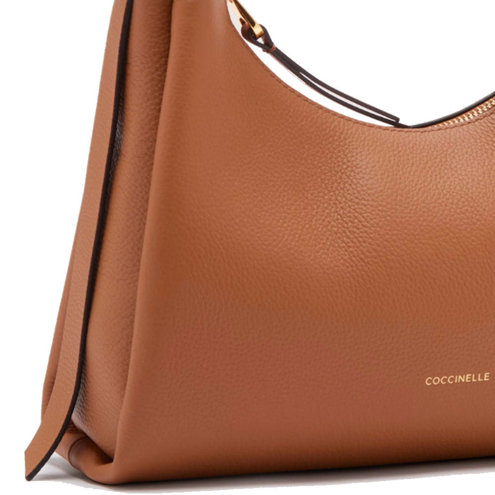 Borsa Donna a Spalla COCCINELLE in Pelle linea Boheme Small colore Cuir - Noir