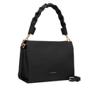 COCCINELLE Damenhandtasche aus Leder Boheme Medium Linie Farbe Noir - Brule