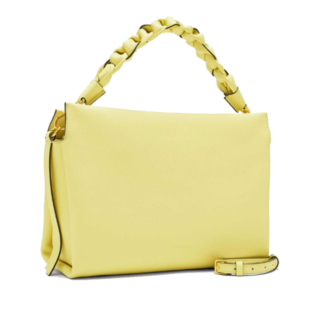 COCCINELLE  Boheme Medium Linie 
Damen Handtasche aus Leder in Lime Wash - Powder Pink