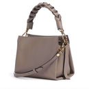 Borsa Donna a Mano COCCINELLE linea Boheme Small in Pelle Warm Taupe - Rosette
