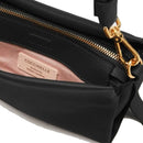 COCCINELLE Damenhandtasche aus Leder der Boheme-Linie Small in der Farbe Noir - Brule