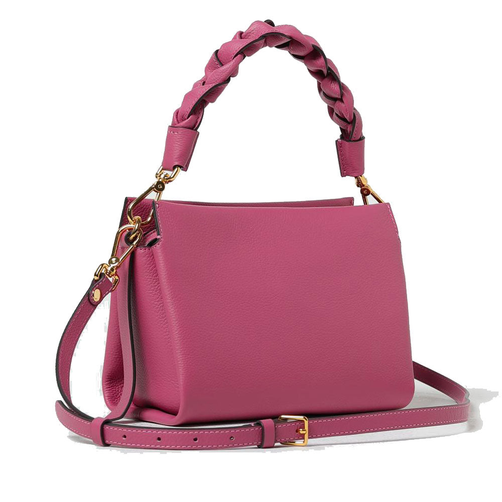 Borsa Donna a Mano COCCINELLE linea Boheme Small in Pelle Pulp Pink - Garnet Red