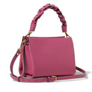 Borsa Donna a Mano COCCINELLE linea Boheme Small in Pelle Pulp Pink - Garnet Red