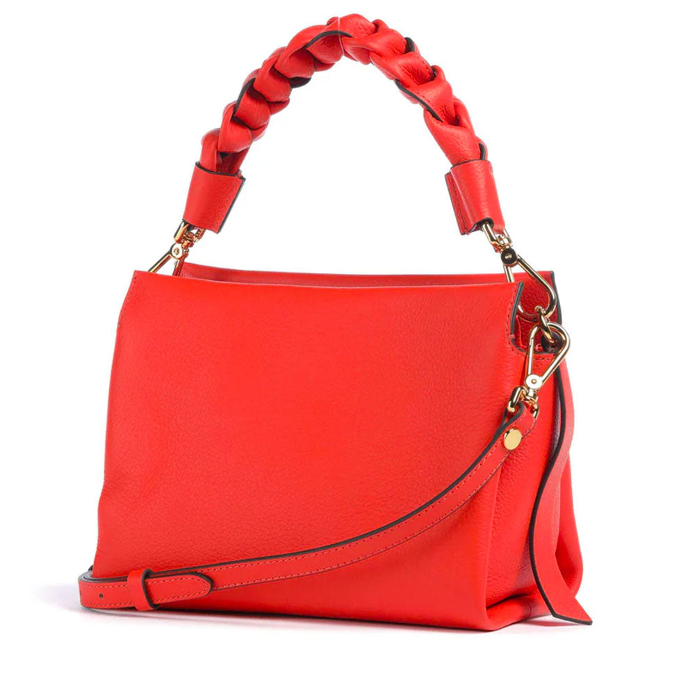 Borsa Donna a Mano COCCINELLE linea Boheme Small in Pelle Gazpacho - Sangria